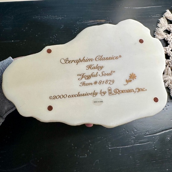 SERAPHIM CLASSICS, RETIRED, HALEY “JOYFUL SOUL” #81879, BY ROMAN, INC. - Picture 16 of 16